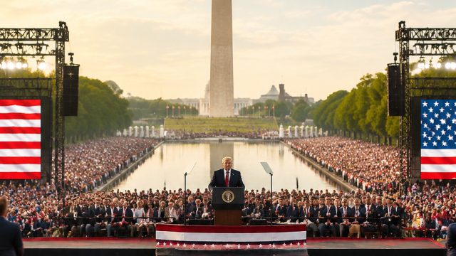 Celebrating 250 Years of America: Trump's Rally on the National Mall